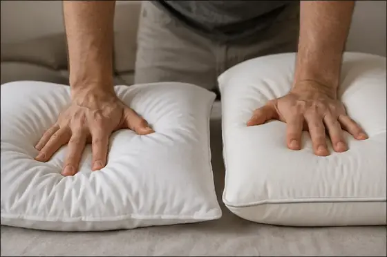Cuscino rigido o morbido? La risposta dipende da corpo, posizione e materasso